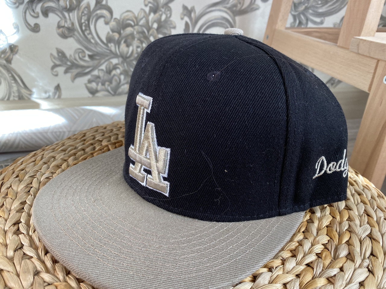 Чорна кепка LA