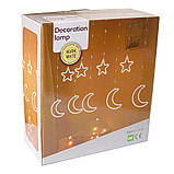 Гірлянда Xmas Copper curtain 7260 9WW-1, 3x0.7 м, жовтий колір світіння (SH015158), фото 2