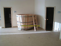 Купель овальна для лазні та сауни 200х150х120 см, фото 4