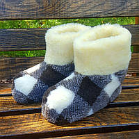 Валянки з овчини напівромб опт (36-41р) 36/37