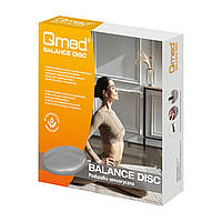 Балансировочная подушка Qmed Balance Disc Gray Сірий