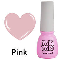 Камуфлюється база для нігтів Toki-Toki Pink 5 мл