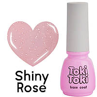 Камуфлююча база для нігтів Toki-Toki Shiny Rose 5 мл