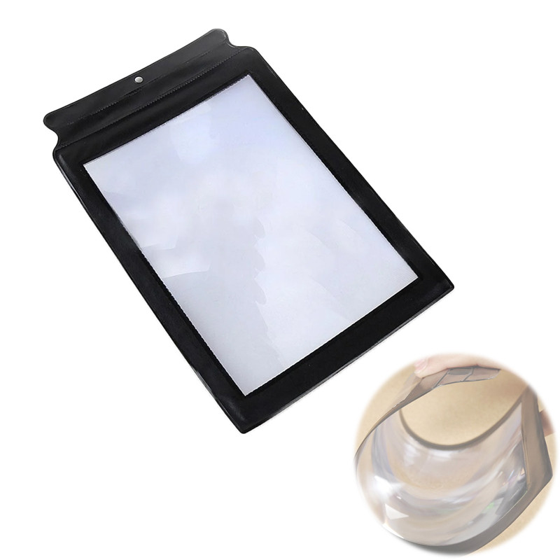 Лупа гнучка переносна гнучка A4 3X, фото 1