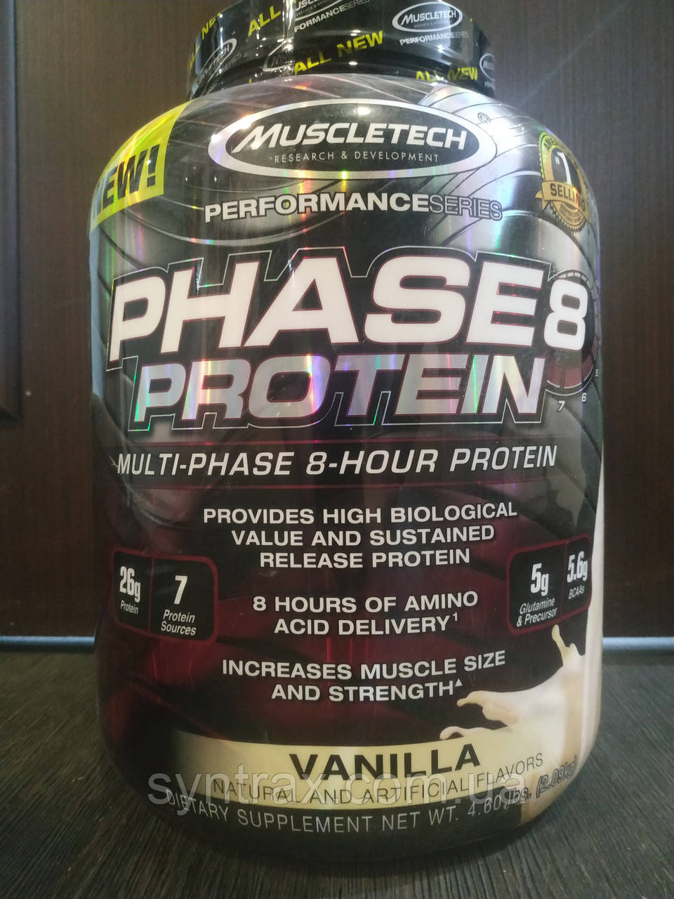 Muscletech Phase8 Protein 2.09 kg, протеин