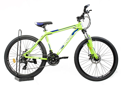 Гірський велосипед Spark Level 27,5" алюмінієвий зелений, на зріст 172-180 см