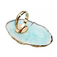 Палитра - кольцо для смешивания красок / материалов Голубой