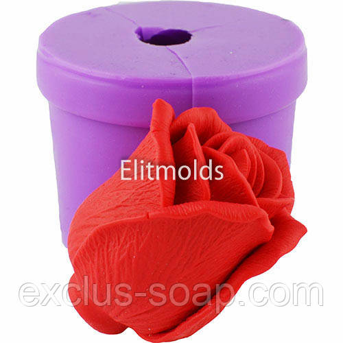 Роза Софі Лорен закритий бутон 3D, фото 1