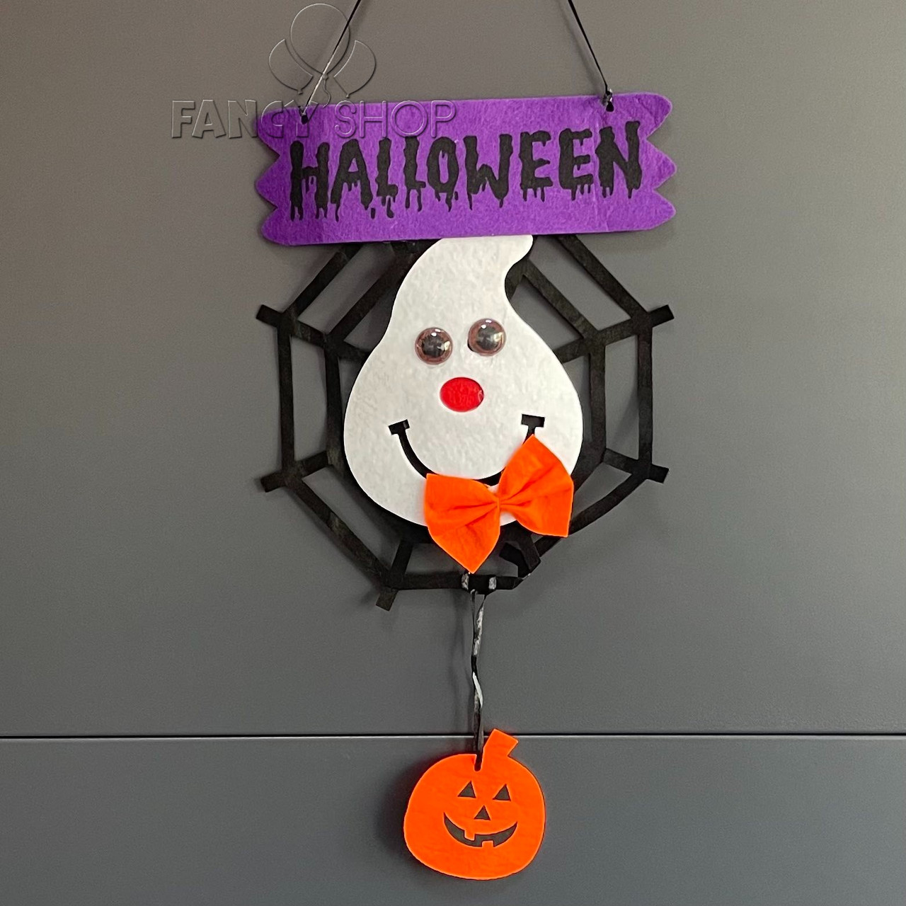 Вивіска - банер "Хелловін, привид", Баннер "Halloween, призрак" на хэллоуин, фото 1