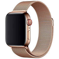 Ремешок для Apple Watch 42/44 Milanese Loop Vintage Gold