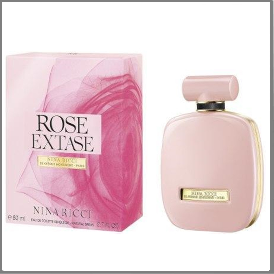 Nina Ricci Rose Extase туалетная вода 80 ml. (Нина Ричи Роуз Экстаз ...