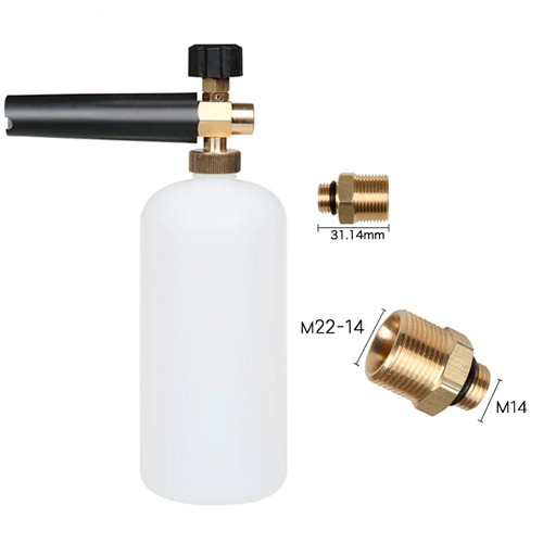 Пінна насадка для мінімийки Himoref з різзю M22 пінник 1 л (005683), фото 1