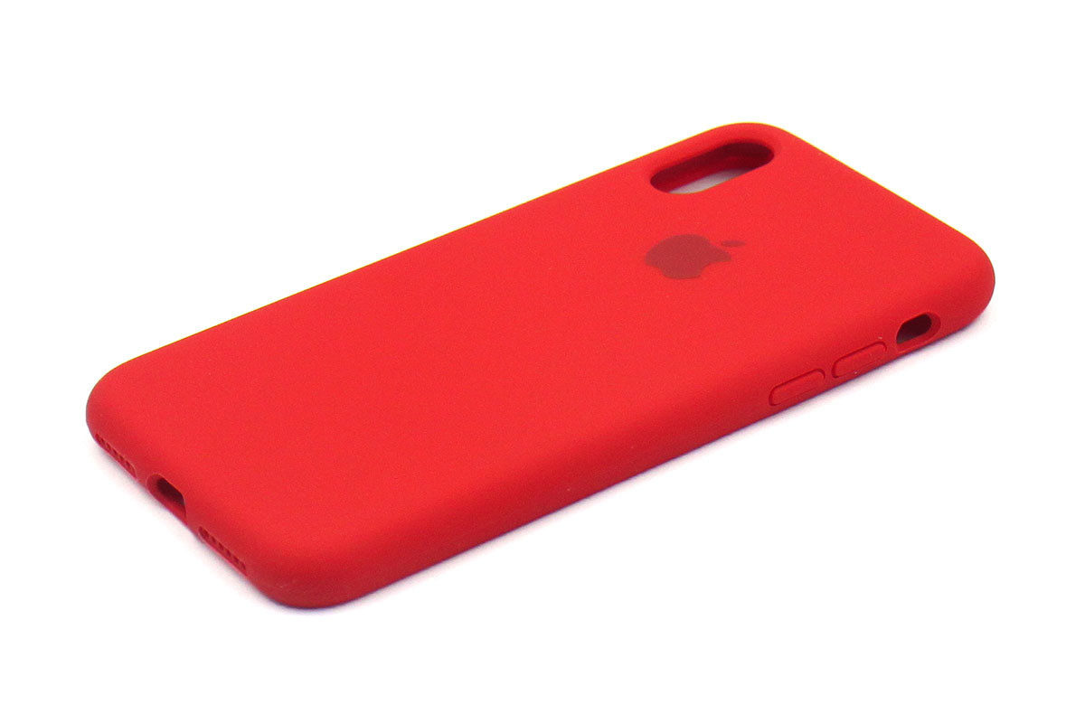 Apple iPhone XS Max Чохол-накладка Silicone Case Full #14 Red