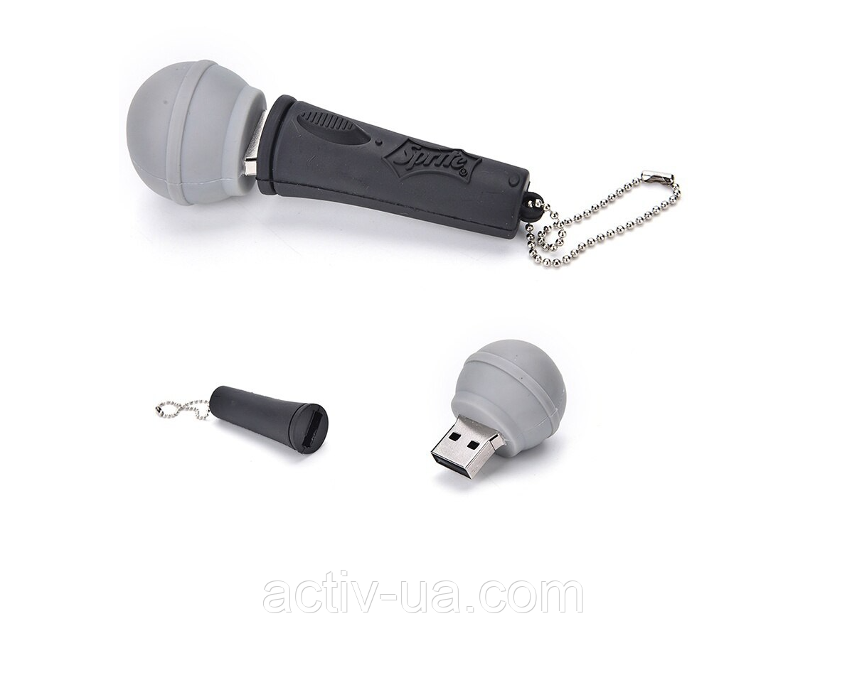 USB флешка Мікрофон на 64гб (без рекламного напису Sprite)