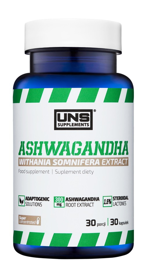 Адаптоген UNS - Ashwagandha Withania Somnifera Extract (30 таблеток)