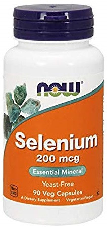 Антиоксидант Now Foods - Selenium 200 мкг (90 капсул)