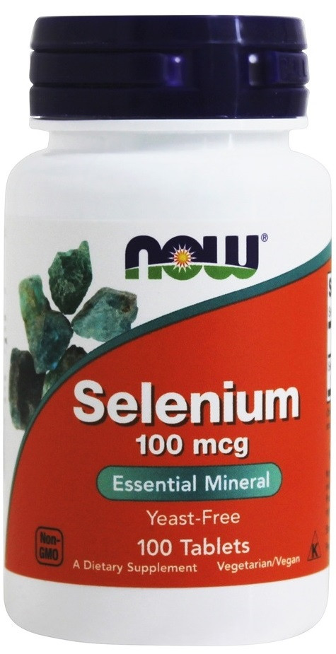 Антиоксидант Now Foods - Selenium 100 мкг (100 таблеток)