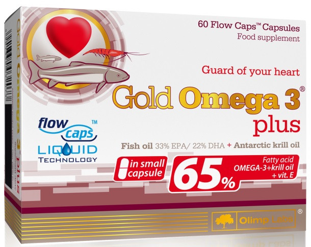 Омега Olimp Labs - Gold Omega 3 Plus (60 капсул)