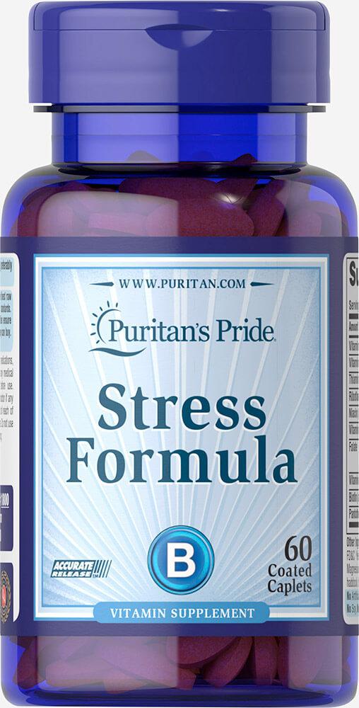 Поддержка нервной системы Puritan's Pride - Stress Formula (60 таблеток)