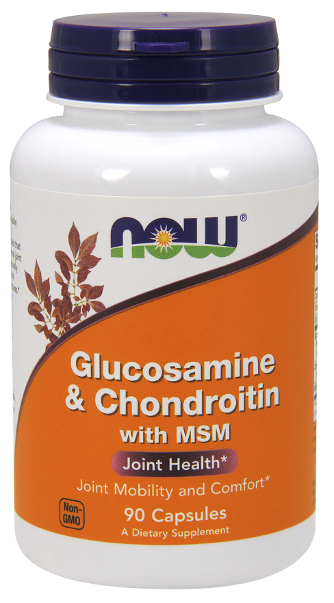 Хондропротектор Now Foods - Glucosamine Chondroitin MSM (90 капсул)