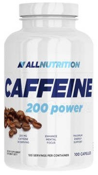 Кофеїн AllNutrition - Caffeine 200 мг (100 капсул)