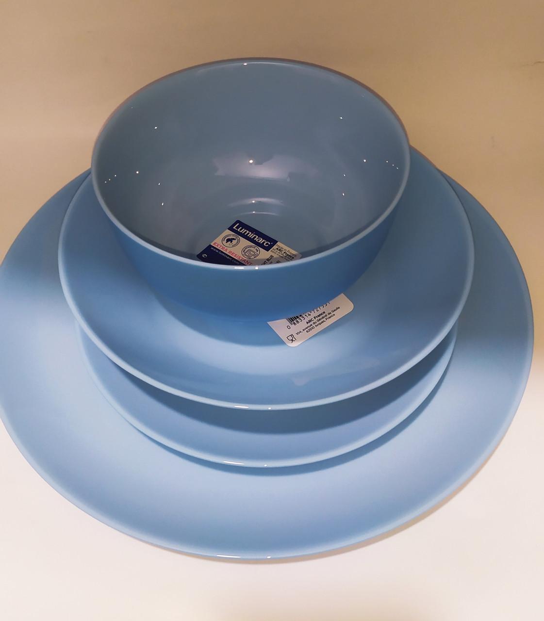 Тарілка глибока 20см. Lum.Diwali Light Blue P2021