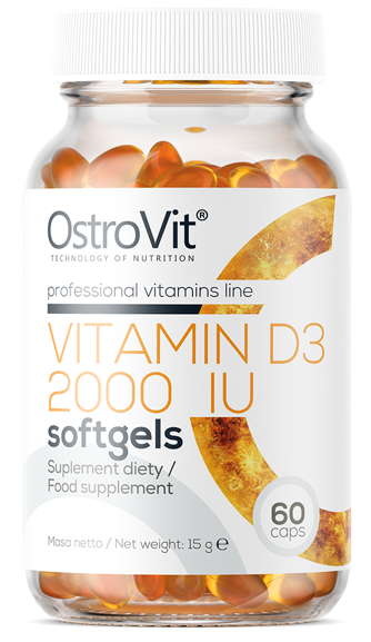 Витамины OstroVit - Vitamin D3 2000 IU (60 капсул)