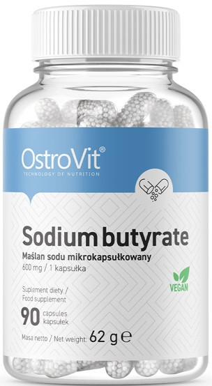 Поддержка работы кишечника OstroVit - Sodium Butyrate (90 капсул)