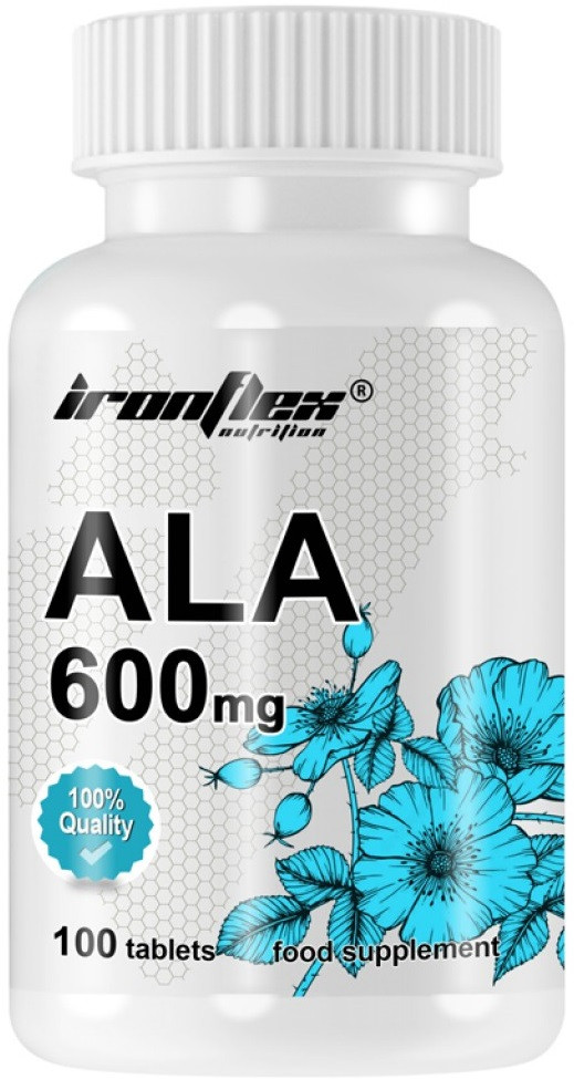 Антиоксидант IronFlex - ALA 600 мг (100 таблеток)