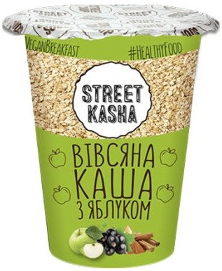 Вівсяна каша Street Kasha - З яблуком (50 грам)