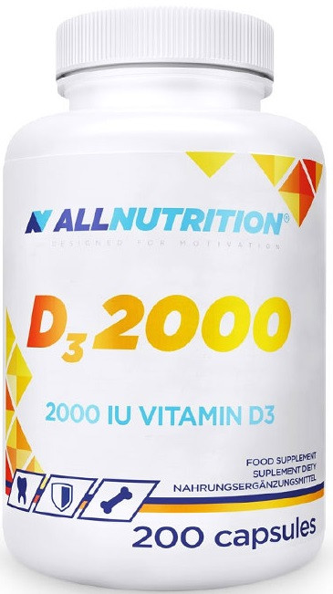 Витамины AllNutrition - D3 2000 (200 капсул)