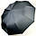 Чоловіча складана парасолька напівавтомат, з прямою ручкою від TheBest, є антивітер, чорний, fl0528-1, фото 7