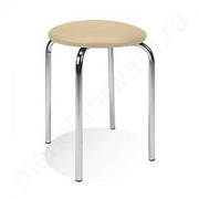 Стілець хромований з сидінням Чіко Хром