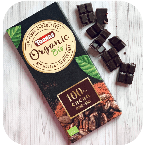 Шоколад 100% какао Torras Organic без сахара, 100 г, цена 131.80 грн ...