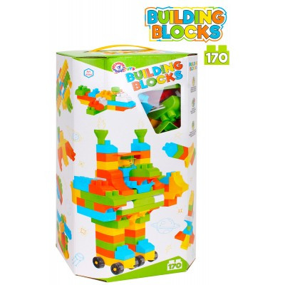 Конструктор BUILDING BLOCKS, 170 Дет., в Кор. 38*19*20см, ТМ Технок ...