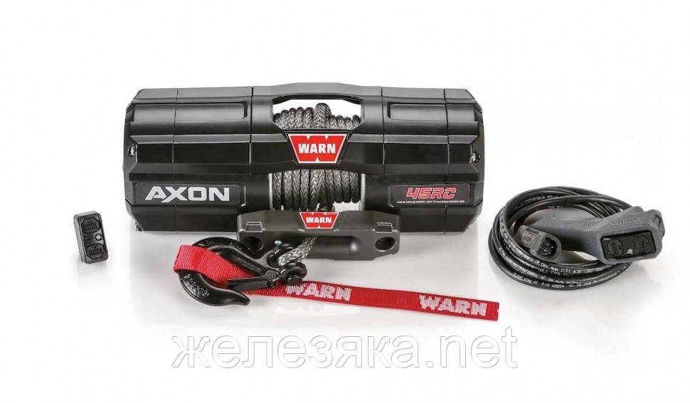 Лебідка для квадроцикла WARN AXON 45RC IP68 (4500фунтов — 2041кг)