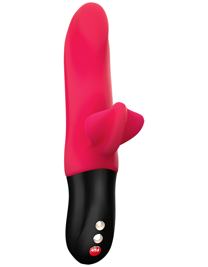 Вібратор-пульсатор Fun Factory Bi Stronic Fusion, red, 21,5х4 см.