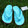 Тапочки Crocs Bayaband Flip 40-41 р 25.8-26.7 см Блакитні 205393-4JF-M8/W10 Ice Blue/Melon, фото 4