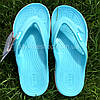 Тапочки Crocs Bayaband Flip 40-41 р 25.8-26.7 см Блакитні 205393-4JF-M8/W10 Ice Blue/Melon, фото 5