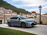 Пластикова захисна накладка на задній бампер для Toyota Corolla 4dr sedan 4.2019+, фото 10