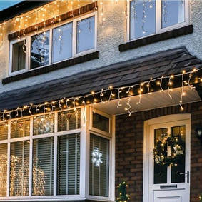 Гірлянди вулична бахрома оптом