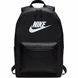Рюкзак спортивний Nike Heritage Backpack AS 2.0 чорний BA5879-011, фото 7