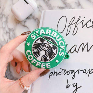 Уценка! Чехол для наушников Apple AirPods Alitek Logo Старбакс Starbucks (ПРЕДОПЛАТА), фото 3