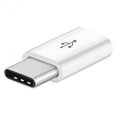 Адаптер перехідник Alitek Micro USB — USB Type-C, White