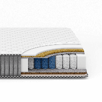 Матрас Nikelly Strong 90×190 см | матрас гипоаллергенный пружинный | матрас ортопедический Стронг