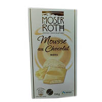 Шоколад Белый с Муссом Мозер Рот Moser Roth Mousse au Chocolat 150 г Германия
