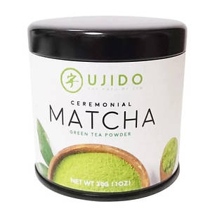 Ujido ceremonial matcha Японський справжній маття (матчу) з Удзі самого вищої якості 30 г (24 чашки)