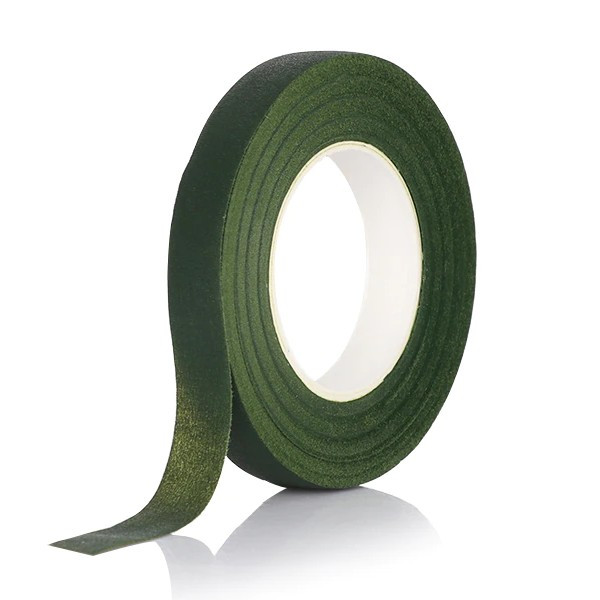 Обгорткова стрічка тейп темно-зелена, фото 1
