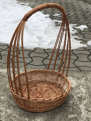 Кошик для квітів «висока ручка», фото 1