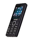 Телефон з потужною батареєю кнопочний колонка блютуз дуже гучний Sigma X-Style 25 TONE чорний, фото 3